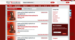 Desktop Screenshot of beusekom.nl